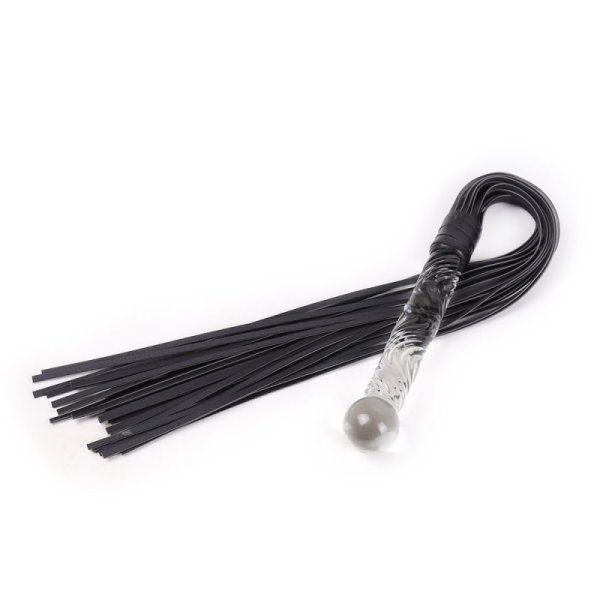 (image for) Glass Handle Bondage Whip