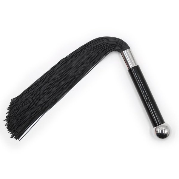 (image for) Metal Handle With Silicone Tassel Whip