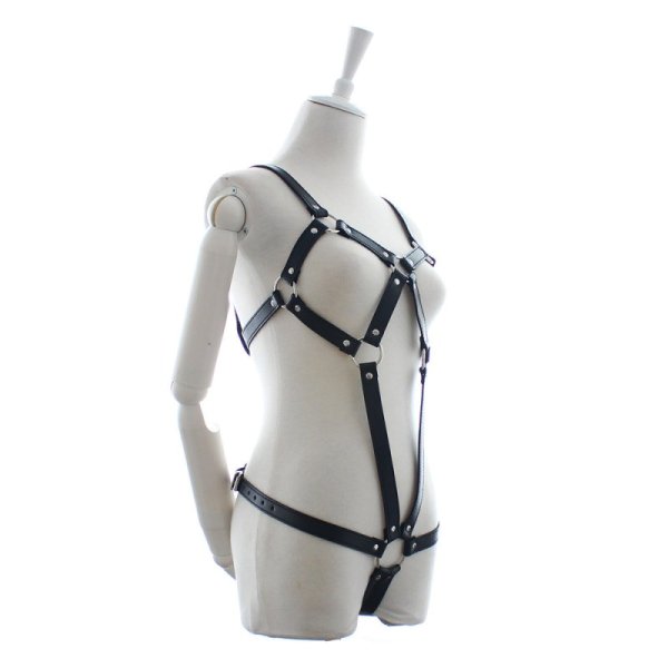 (image for) Leatherette Vixen Full Body Harness