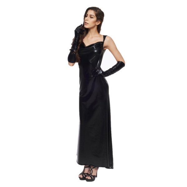 (image for) Backless Long Dress with Gloves