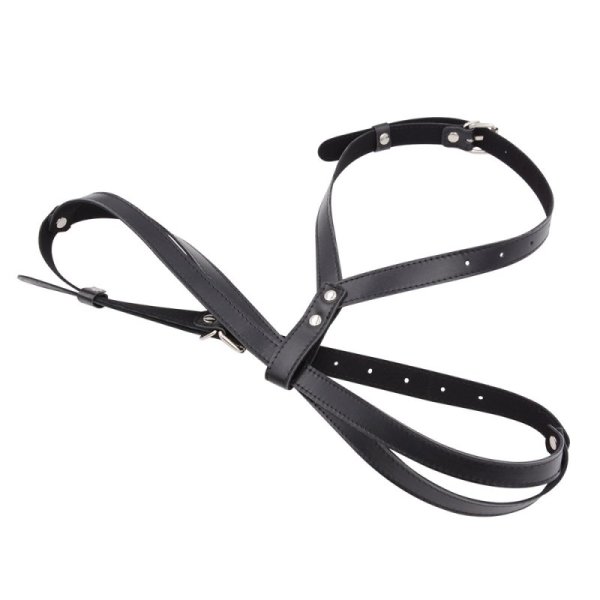 (image for) Leather Bondage Bra