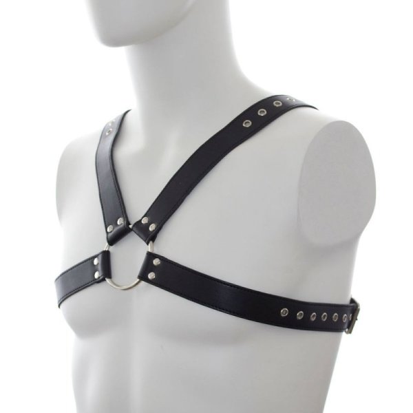 (image for) Deluxe Leather Chest Harness