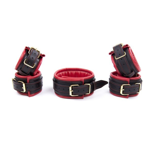 (image for) Neck Collar And Cuffs Bondage Kit