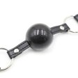 (image for) Pin Buckle O Ring Black Strap Ball Gag