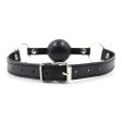 (image for) Pin Buckle O Ring Black Strap Ball Gag