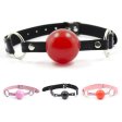 (image for) Pin Buckle O Ring Black Strap Ball Gag