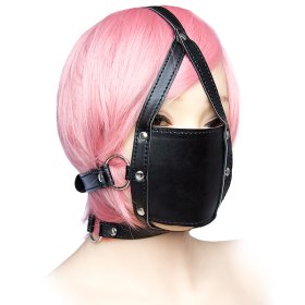 Cross Strap Panel Ball Gag Trainer
