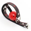 (image for) Pin Buckle Breathable O Ring Heart Strap Ball Gag