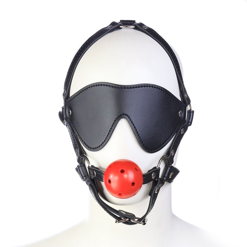 (image for) Harness Ball Gag With Blinder