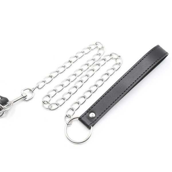 (image for) Bit Gag With Collars Leads