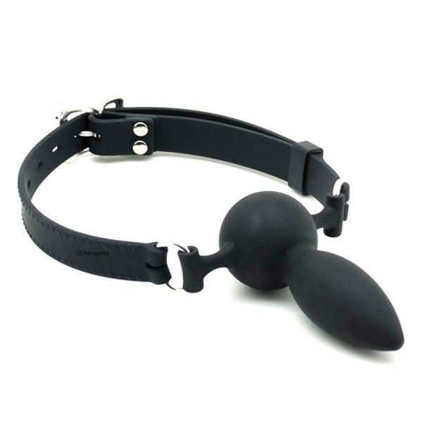 (image for) Silicone Strap Ball Gag