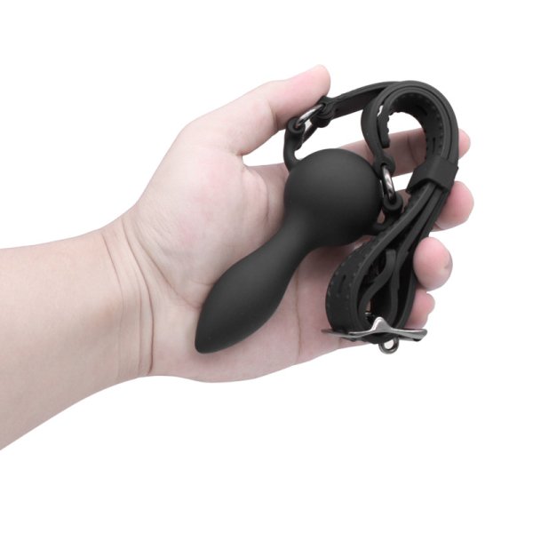 (image for) Silicone Strap Ball Gag