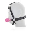(image for) Premium Hush Silicone Ball Gag Harness