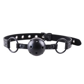 Diamond Lines Breathable Ball Gag