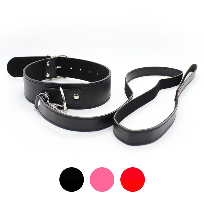 (image for) Fur Lined Collar with Leash