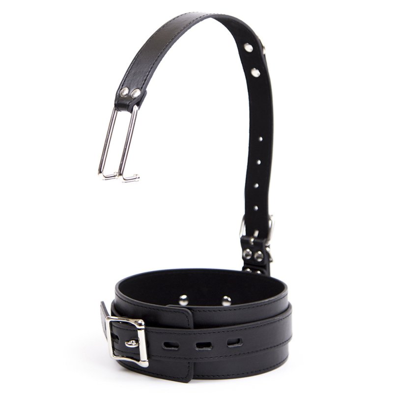 (image for) Bondage Collar With Nose Hook
