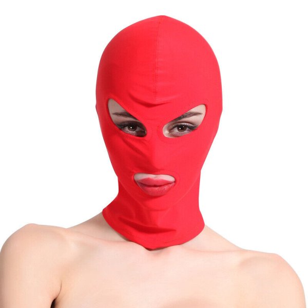 (image for) Fetish Fantasy Spandex 3 Hole Hood