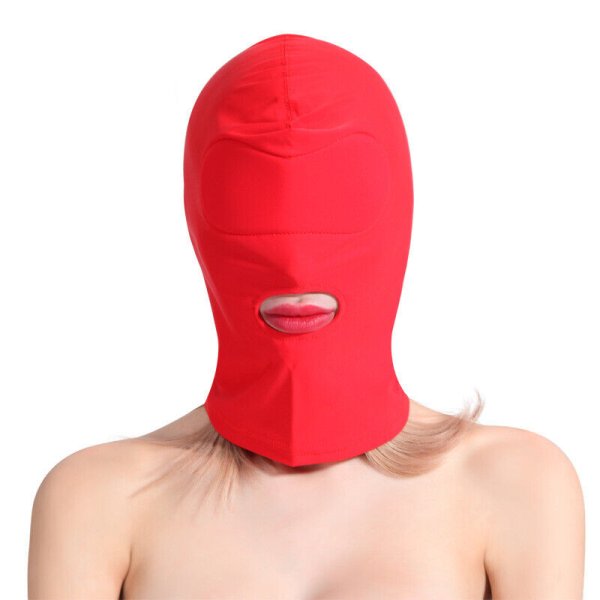 (image for) Disguise Open Mouth Hood with Padded Blindfold