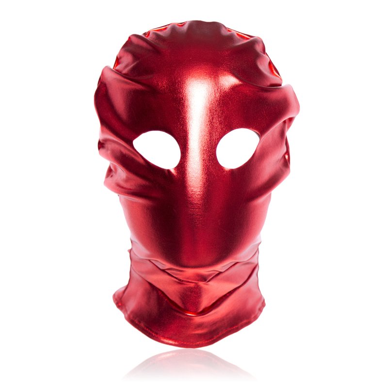 (image for) Patent Leather Hood with Open Eyes