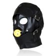 (image for) Back Lace Heavy Duty BDSM Hood