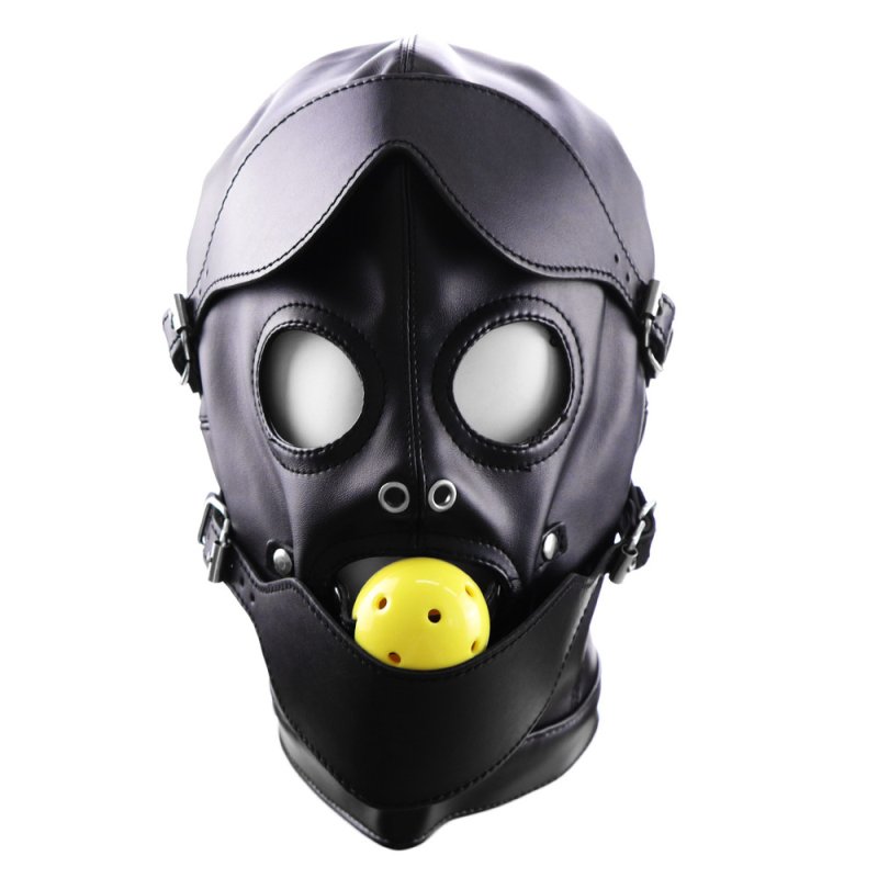 (image for) Back Lace Heavy Duty BDSM Hood