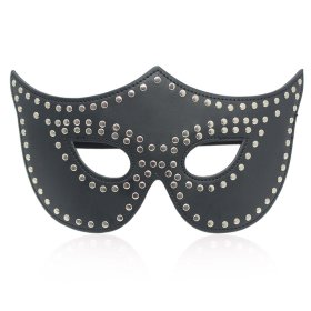 Eye Mask with Rivets Detail