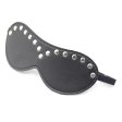(image for) Leather Blindfold Silver Stud