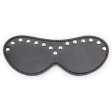 (image for) Leather Blindfold Silver Stud