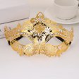 (image for) Diamante Metal Mask - Golden