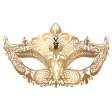 (image for) Diamante Metal Mask - Golden
