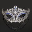 (image for) Diamante Metal Mask - Silver