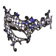 (image for) Rhinestone Metal Half Face Mask