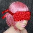 (image for) Silk Blindfold with Flower Detail - Bandage