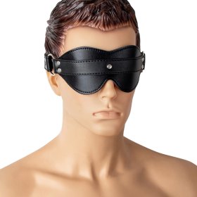 Cingulum Stud Fancy Blindfold with D Ring