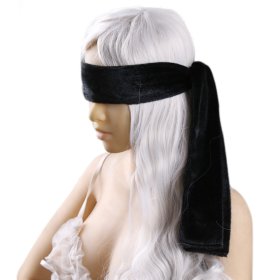 Plush Blindfold Belt