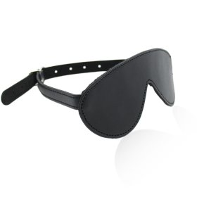 Buckle Belt Fancy Blindfold - Plush