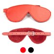 (image for) Buckle Belt Fancy Blindfold - Plush