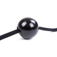 (image for) Blindfold With Ball Gag - Velcro Strap