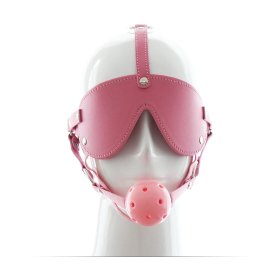 Blindfold With Breathable Ball Gag