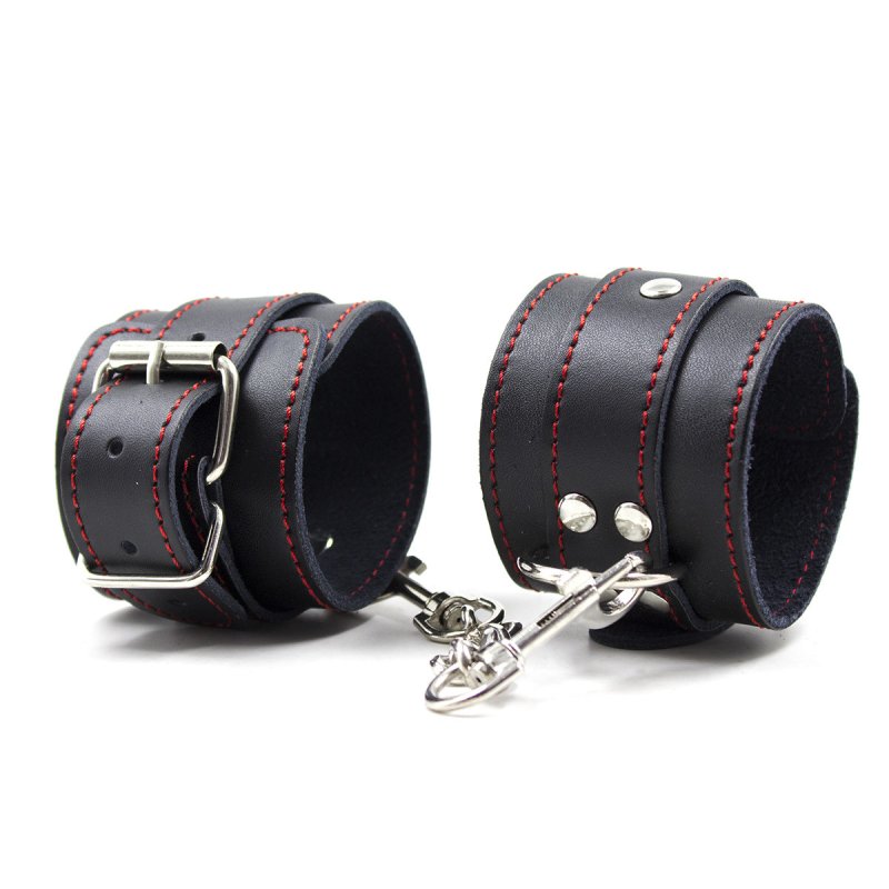 (image for) Pin Buckle Red Line Handcuffs / Shackle