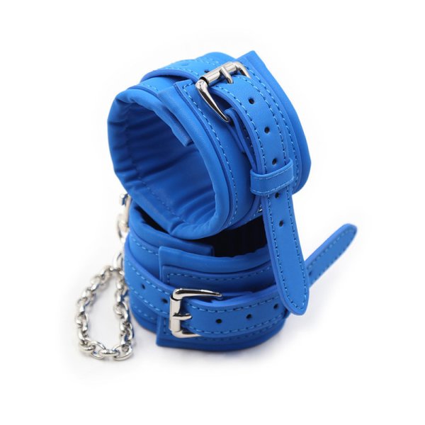 (image for) Blue Pin Locked Handcuffs