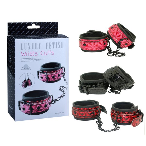 (image for) Diamond Patterned Sinful Wrist Cuffs