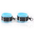 (image for) Black And Blue Pin Buckle Bondage Cuffs