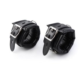 Deluxe Lockable Leather Wrist / Ankle Cuffs