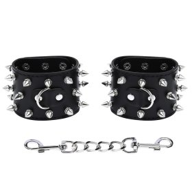 Snap Wrist and Ankle Cuffs With Nails