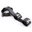 (image for) Faux Leather Neck To Wrist Restraint With Belt