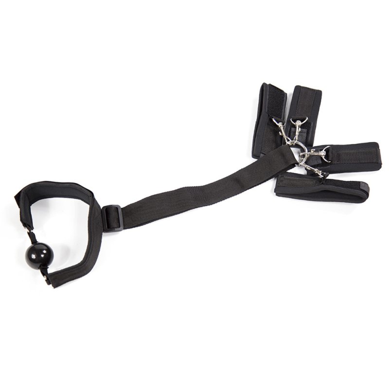 (image for) Collar Neck Cuffs and Handcuffs Bondage Restraints