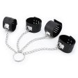 (image for) Locking Stay-Put Hog Tie Restraints With Chain
