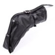 (image for) Black Soft Leather Foot Bondage Booties