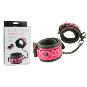Diamond Patterned Sinful Ankle Cuffs